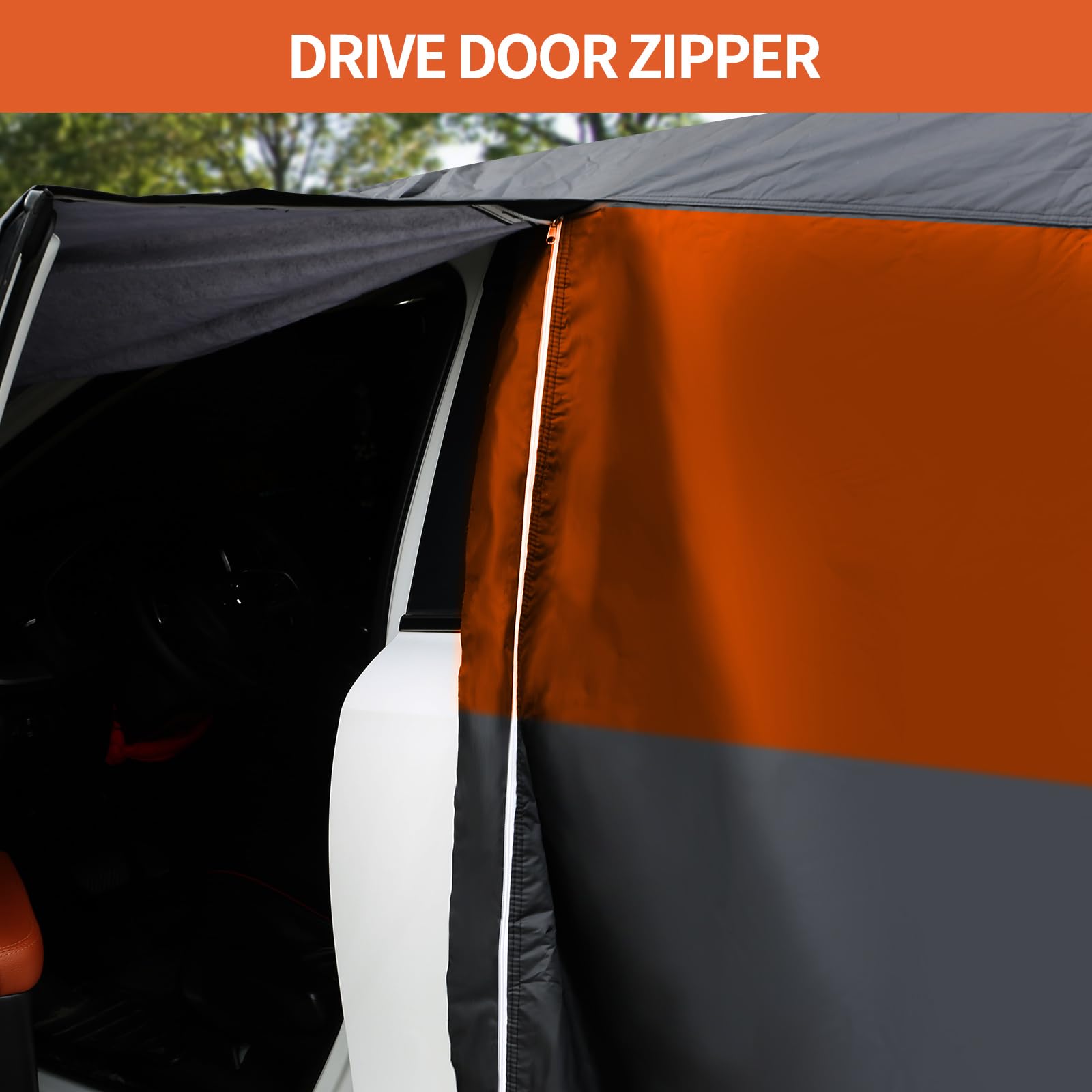 Pełne pokrowce samochodowe do Toyota Yaris Cross 2020-2024, 6-warstwowe, outdoorowe pokrowce samochodowe z bawełnianą podszewką i zamkiem błyskawicznym, wodoodporne, deszcz, śnieg, promieniowanie UV,