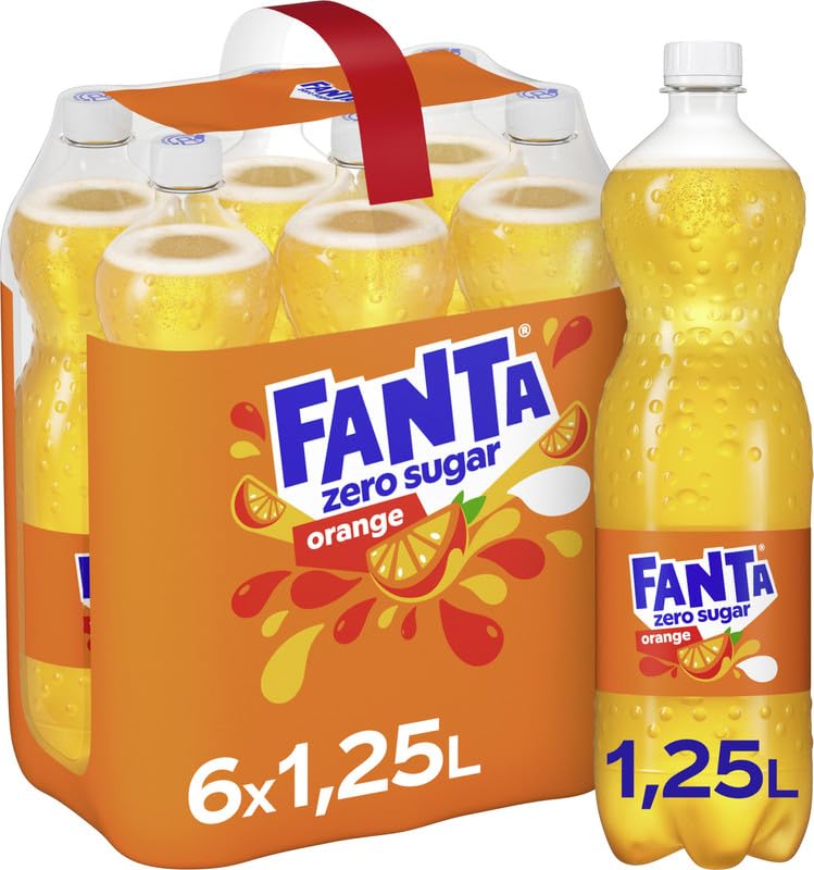 Fanta Zero EINWEG, (6 x 1,25 l)