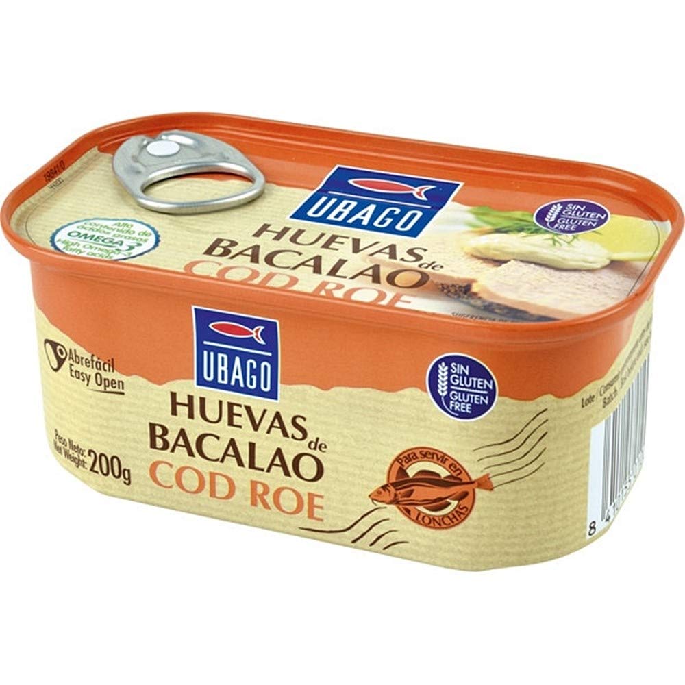 Ubago Uova di merluzzo - 200 G Neto