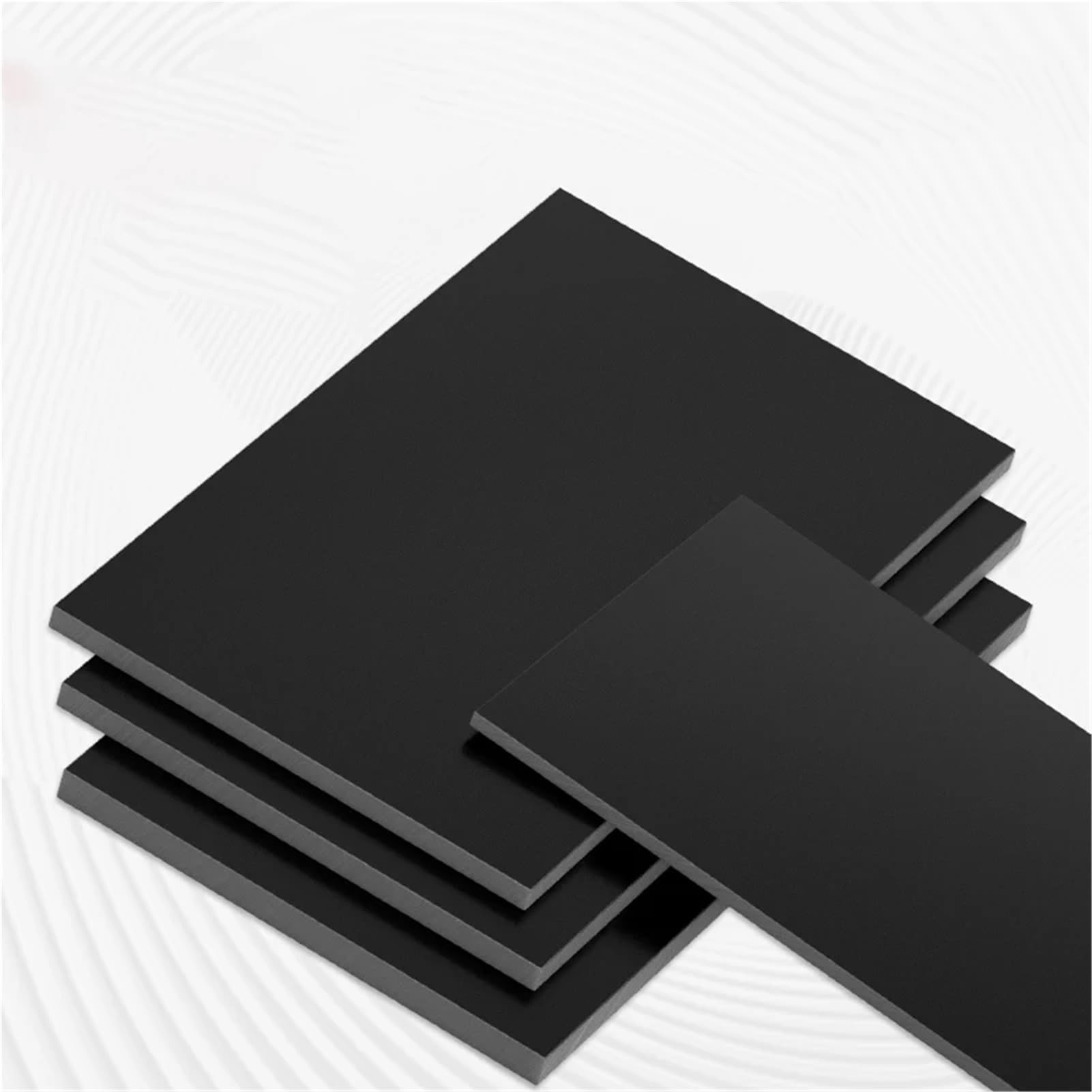 Tamaños múltiples del grueso del negro 3-25m m del tablero de madera eléctrico aislado resina fenólica(300x300x8mm 1pcs)