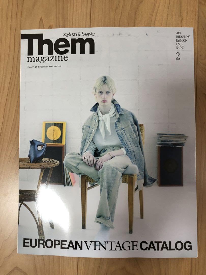 Amazon.co.jp: 品 Them magazine ゼムマガジン No50 2024年2月