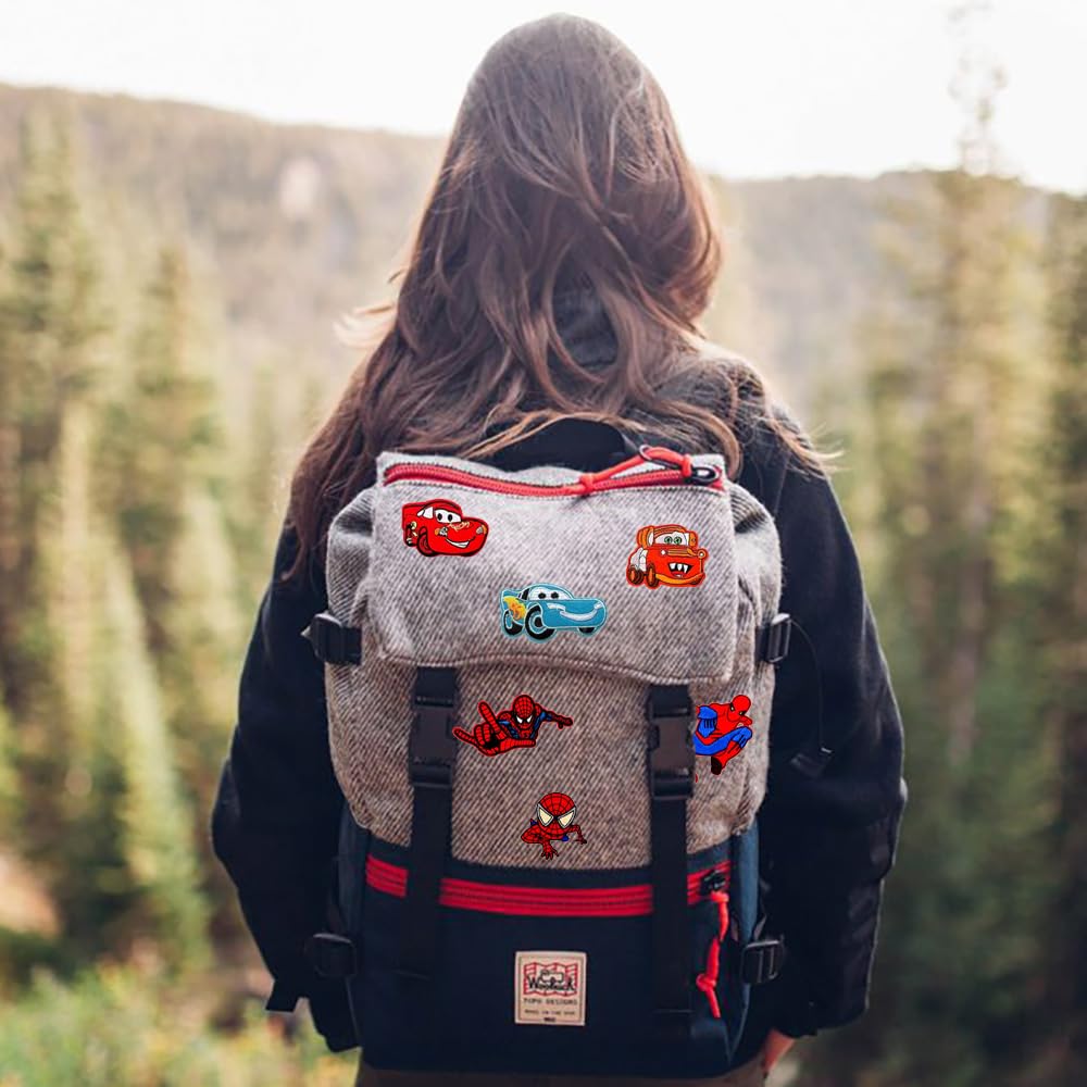 22pcs Patch Thermocollant Enfant, Broderie Écusson Thermocollant Enfant Super Man Ecusson à