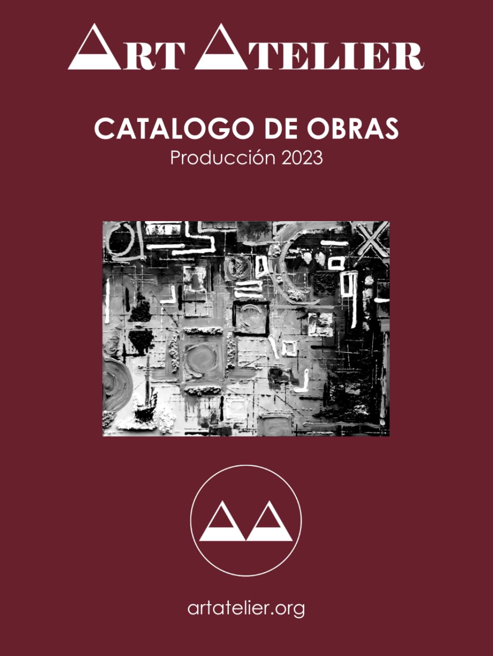 Catalogo de Obras Producción 2023 catalogue d'art broché pour collectionneur