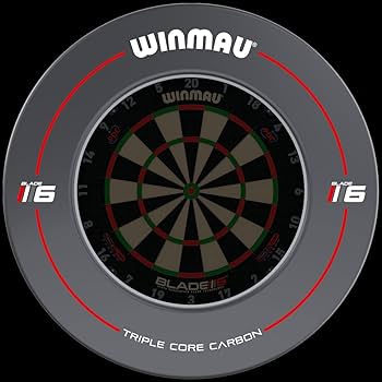 Dr. ハードダーツボード Winmau Blade6 サラウンドセット Amazon.co.jp: Winmau PDC Blade 6ダーツボードサラウンドセット