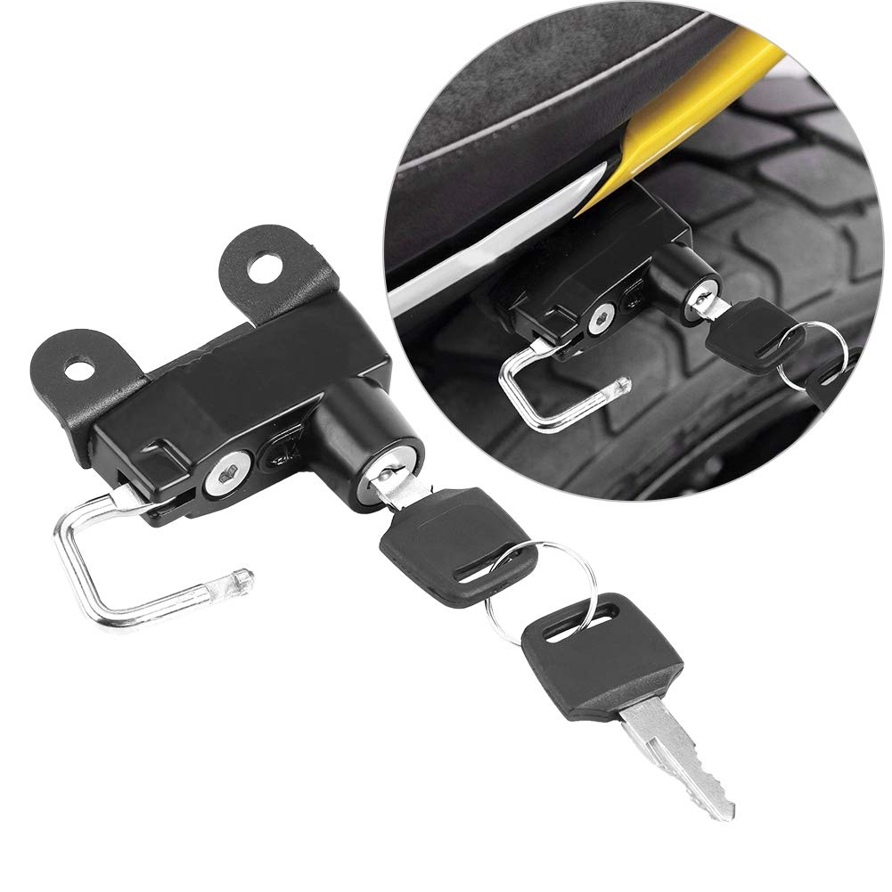 Lucchetto Scrambler - Lucchetto Per Casco Moto Manubrio Longzhou Lucchetto Universale Per Casco Blocco Del Casco Motociclistico Con 2 Chiavi Per I Modelli Scrambler 400 Sixty 2