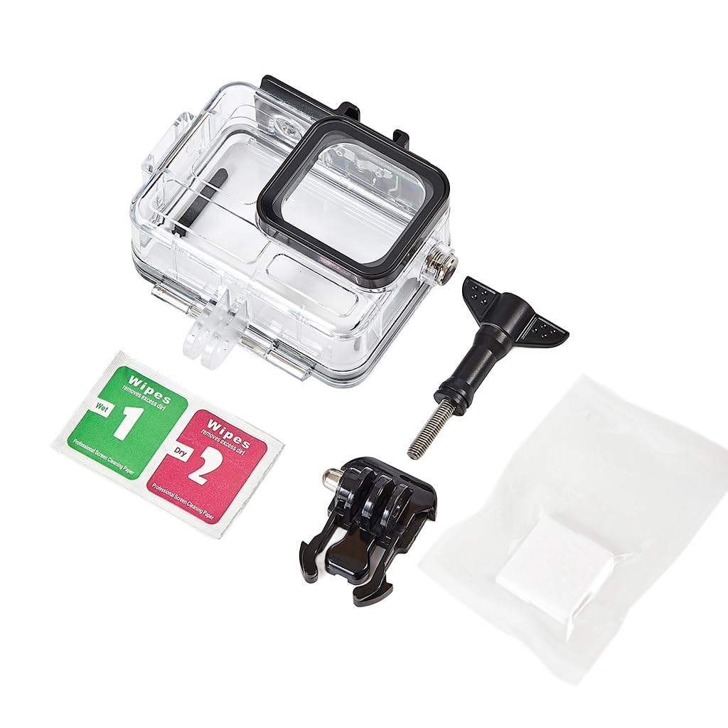 NovelGoal Waterproof Case for 360 Ace Pro Underwater Diving Housing Cover Protective Case for Insta Sports Camera Cover Shell Accessories (Case Only)