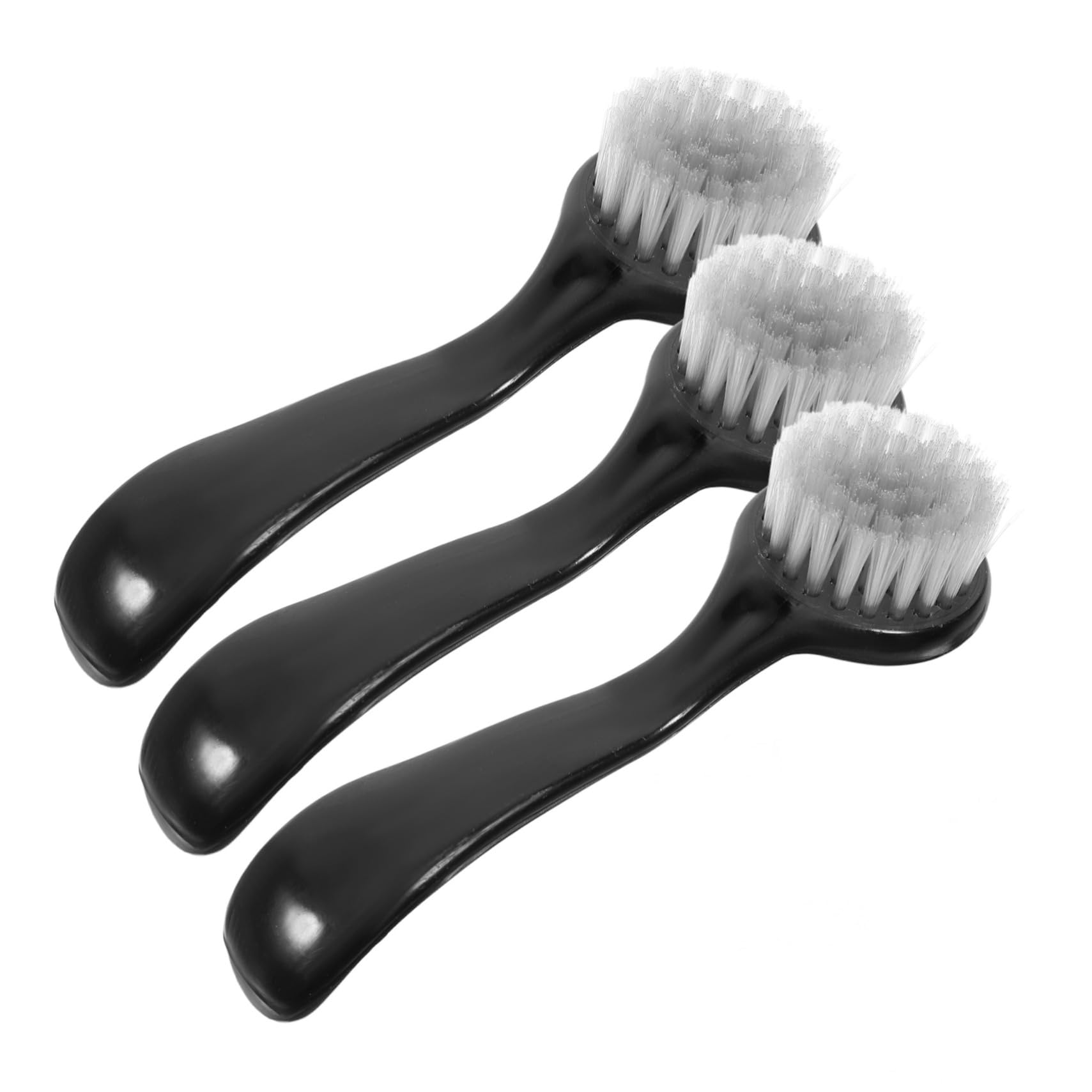 Healeved Horn Brush Set 3pcs Facial Cleansing Tool Face Exfoliation Brush for Women