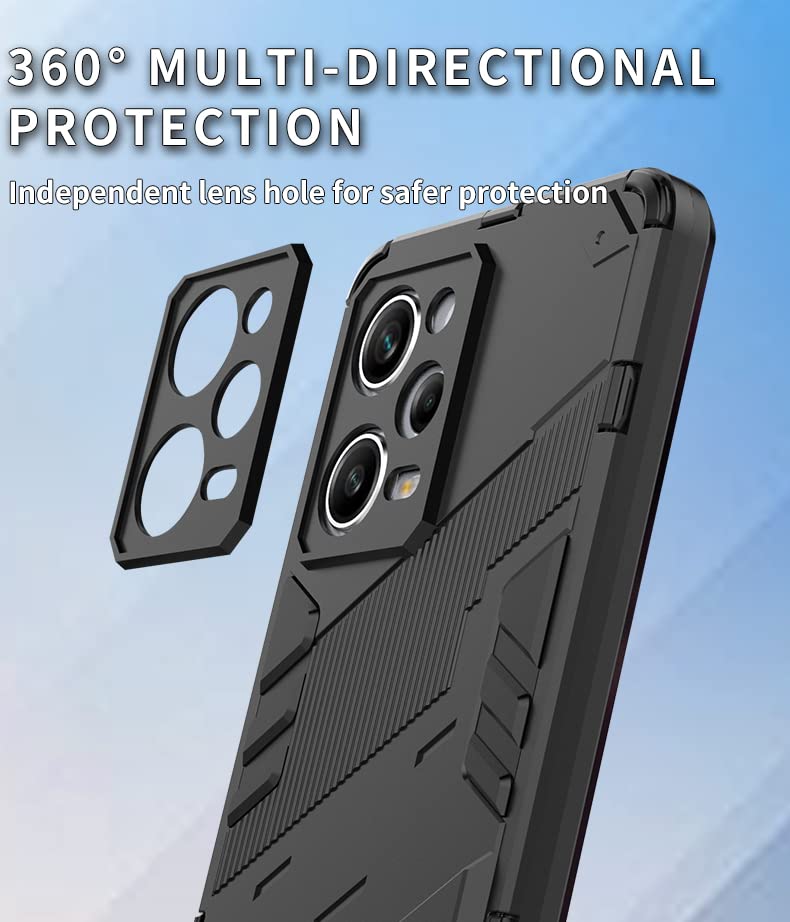 Per POCO X5 5G custodia per POCO X5 Pro Cover antiurto Armor Hard PC