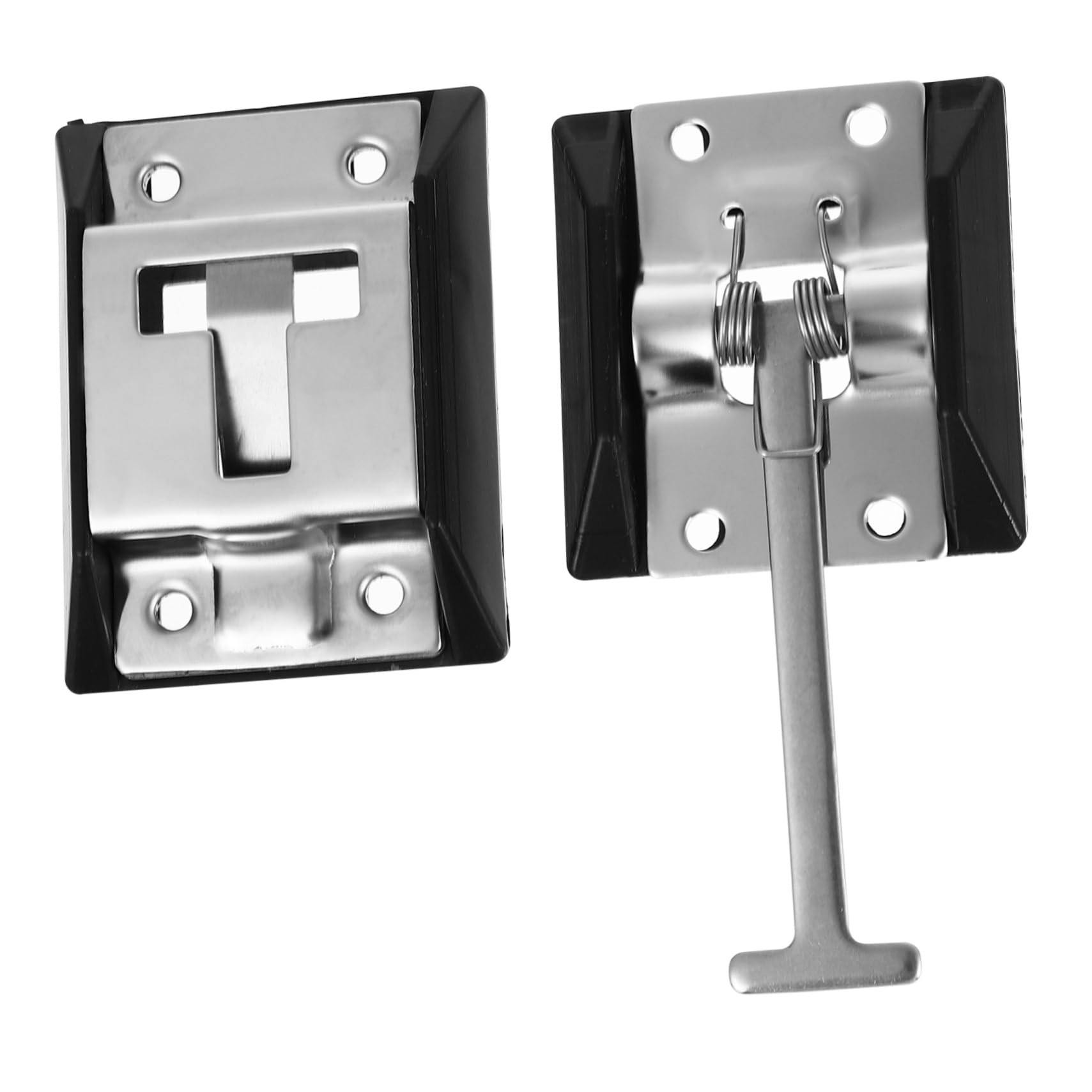OUNONA Entry Door Catch Metal Door Catch Holder T-Style Door Holder T Catch Holder