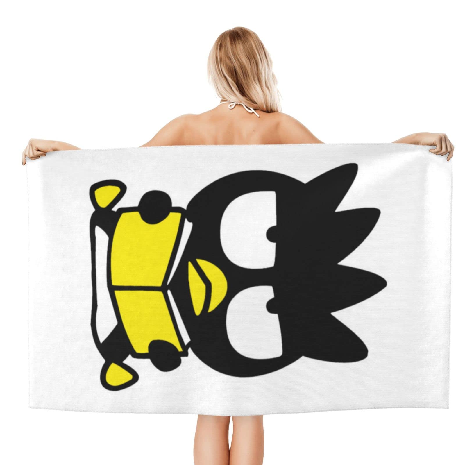 Amazon.co.jp: バッドばつ丸 アニメ バスタオル 大判 吸水 フェイス