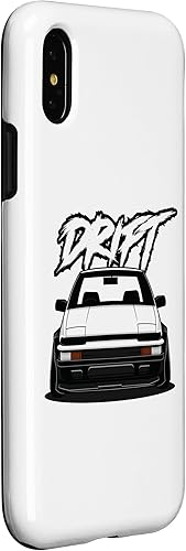 Miniatura 9 de iPhone 11 Pro Max JDM Drift Anime Manga Car Hachiroku, una funda de carreras para autos de postura 86