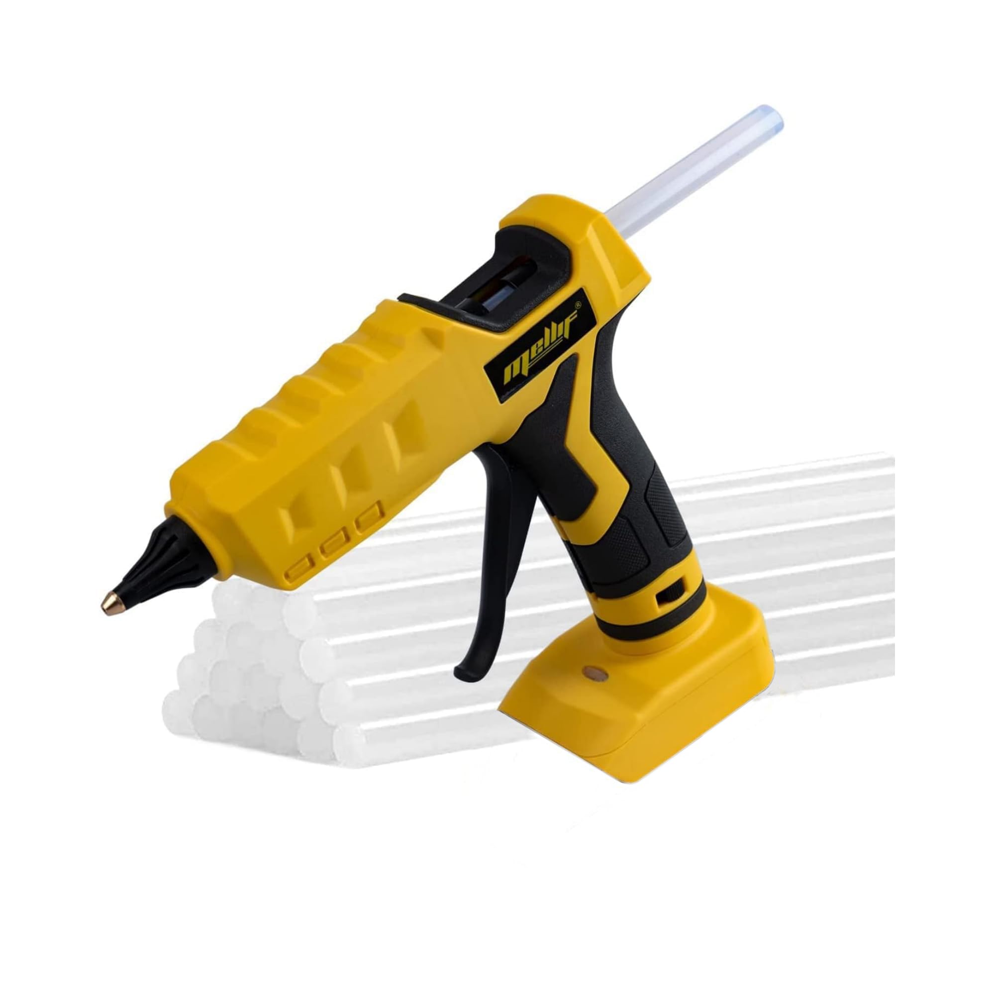 Full Size Hot Glue Gun Compatible with Dewalt 20V Battery