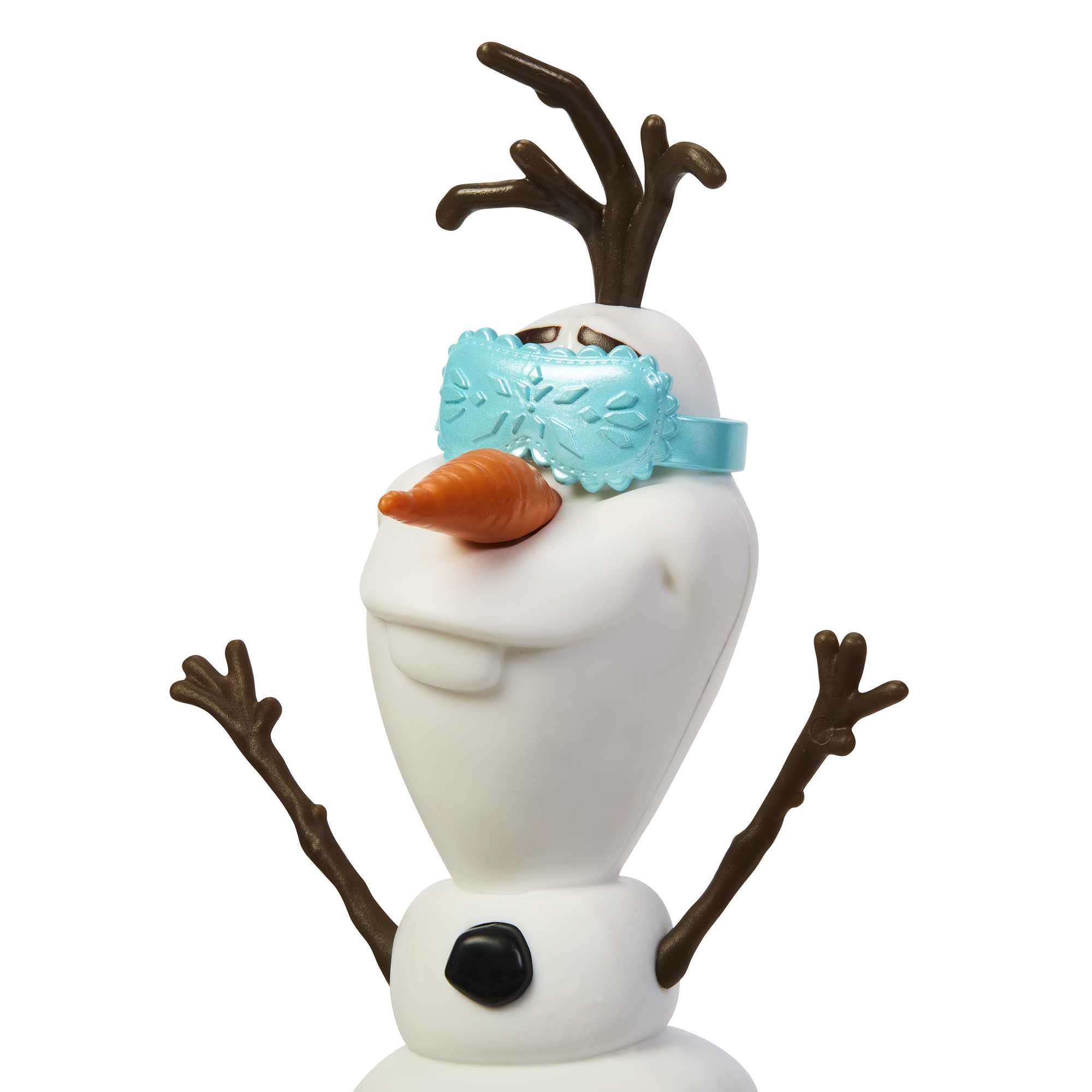 Mattel Disney Frozen - Elsa e Olaf Sogni di Neve, playset ispirato al film con Elsa e Olaf, poltrona e 7 accessori a tema notte inclusi, giocattoli per bambini, 3+ anni, HLX27