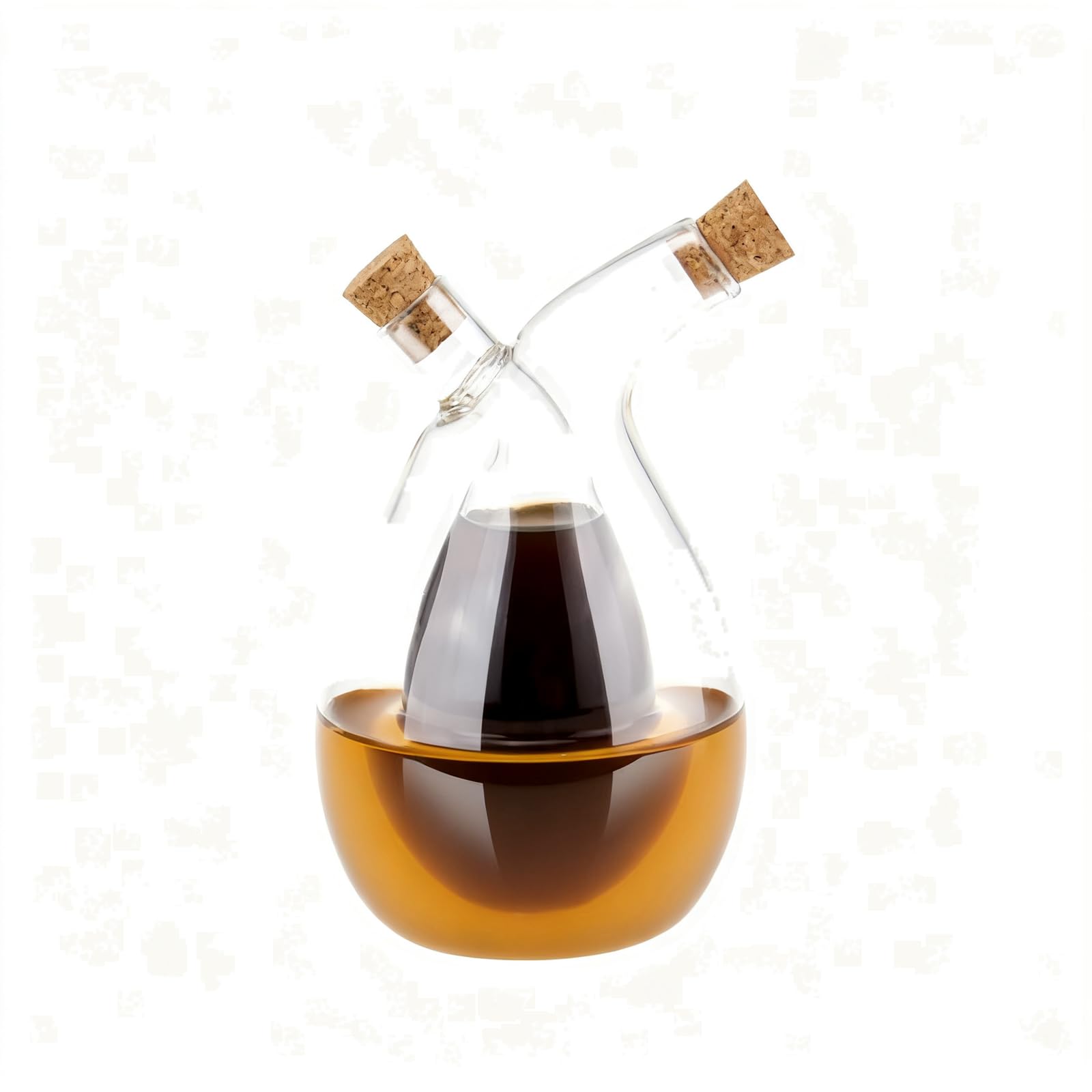 KTUXZCI Oil Dispenser Bottle And Vinegar Dispenser 2 In One Home Cooking Needs 2 In One Oil For Kitchen Freshness