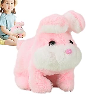 電子ペット 子供向け おもちゃ - 教育的な歩行するウサギ 音声機能付き おもちゃ - インタラクティブ うさぎ - 子供 男の子 女の子 誕生日 クリスマス イースター 向け プレゼント