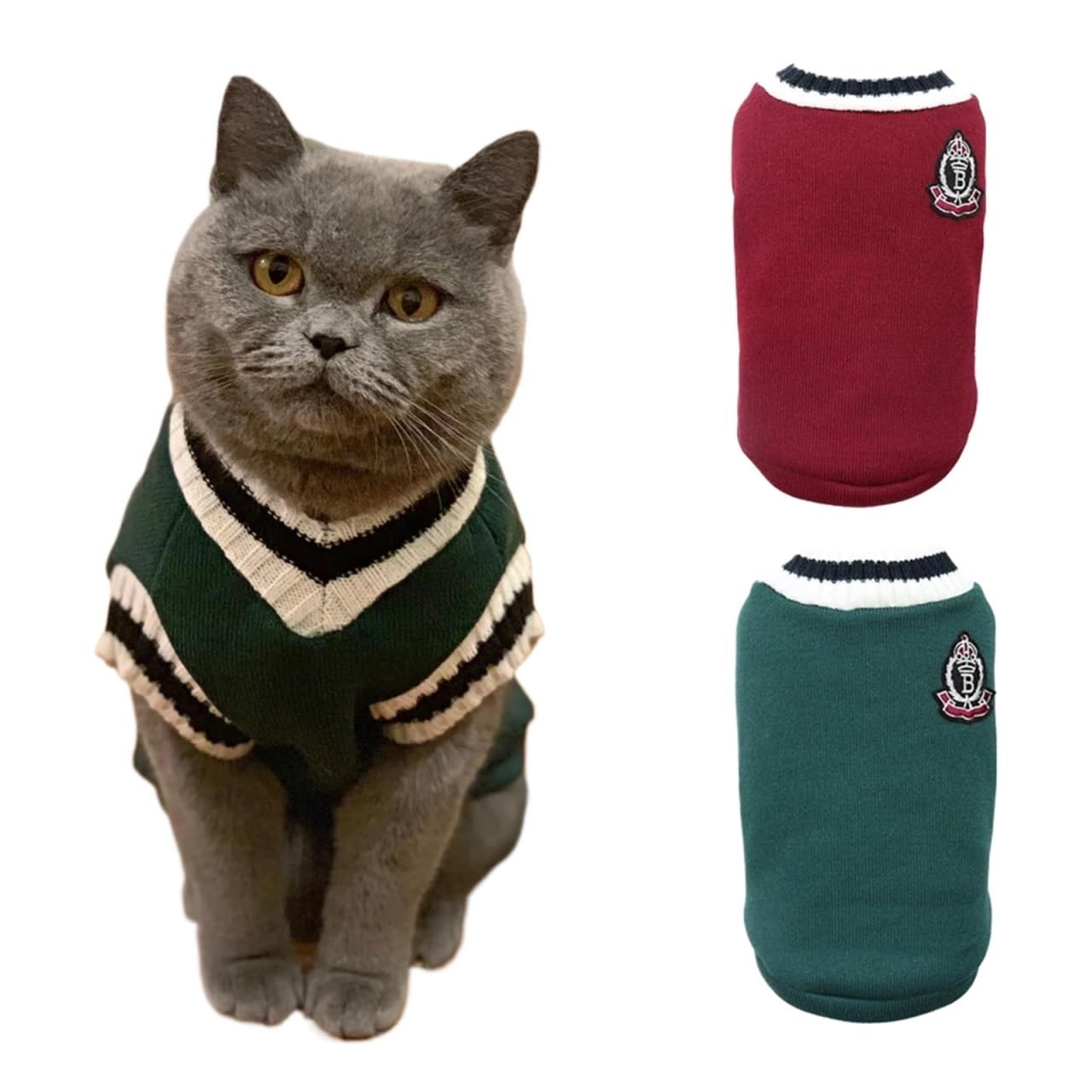 Weihnachtsmänner Hund BWOGUE Weihnachtspullover Für Katzen, Für Den Winter, Warme Kleidung Weihnachtspullover Hund