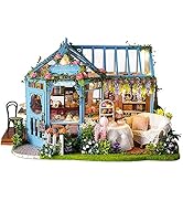 Amazon | moin moin ドールハウス ミニチュア 手作りキット セット 本