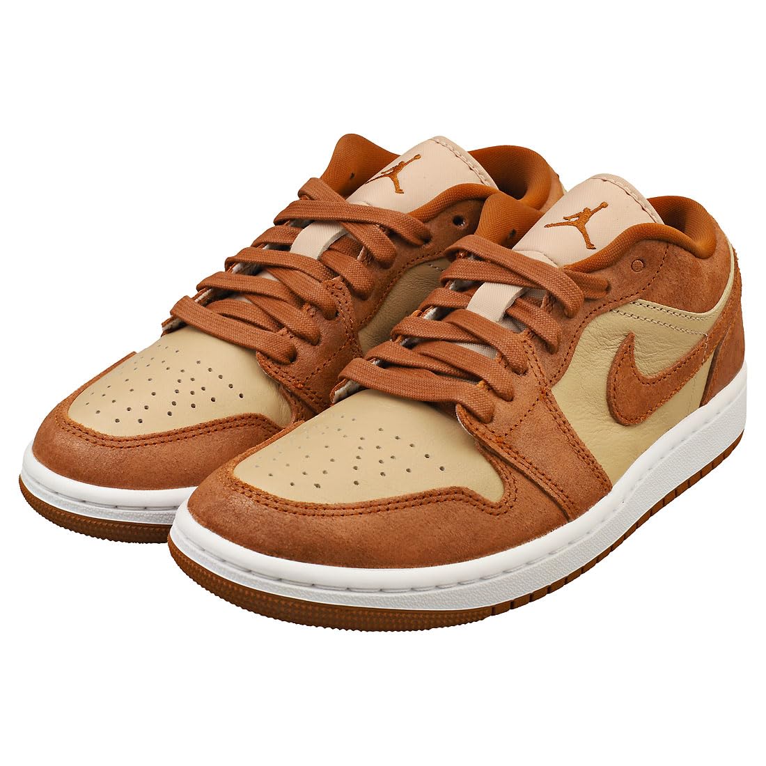 Jordan FJ3453 200 Chaussures basses pour femme 1 Low SE Legend MD Marron/café, Legend Md Brown/Legend Coffee, 42 EU