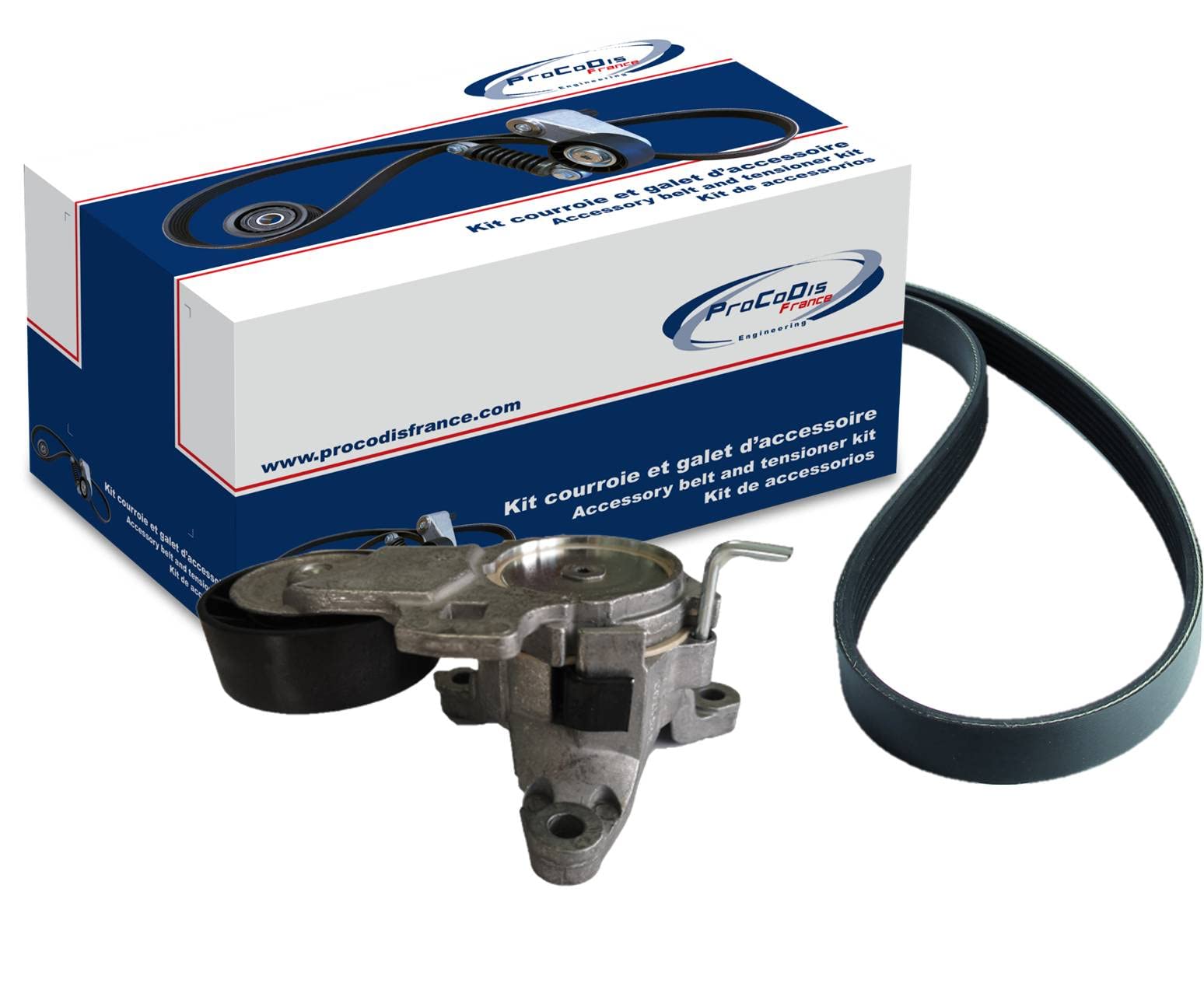 PROCODIS France KGA2050 Kit courroie et galet d'accessoire