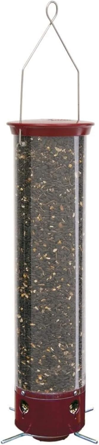 Droll Yankees YCPD-90M Yankee Dipper Bird Feeder, 5 lb, Burgundy