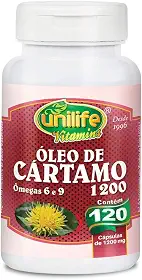 Óleo de cártamo - 120 cápsulas