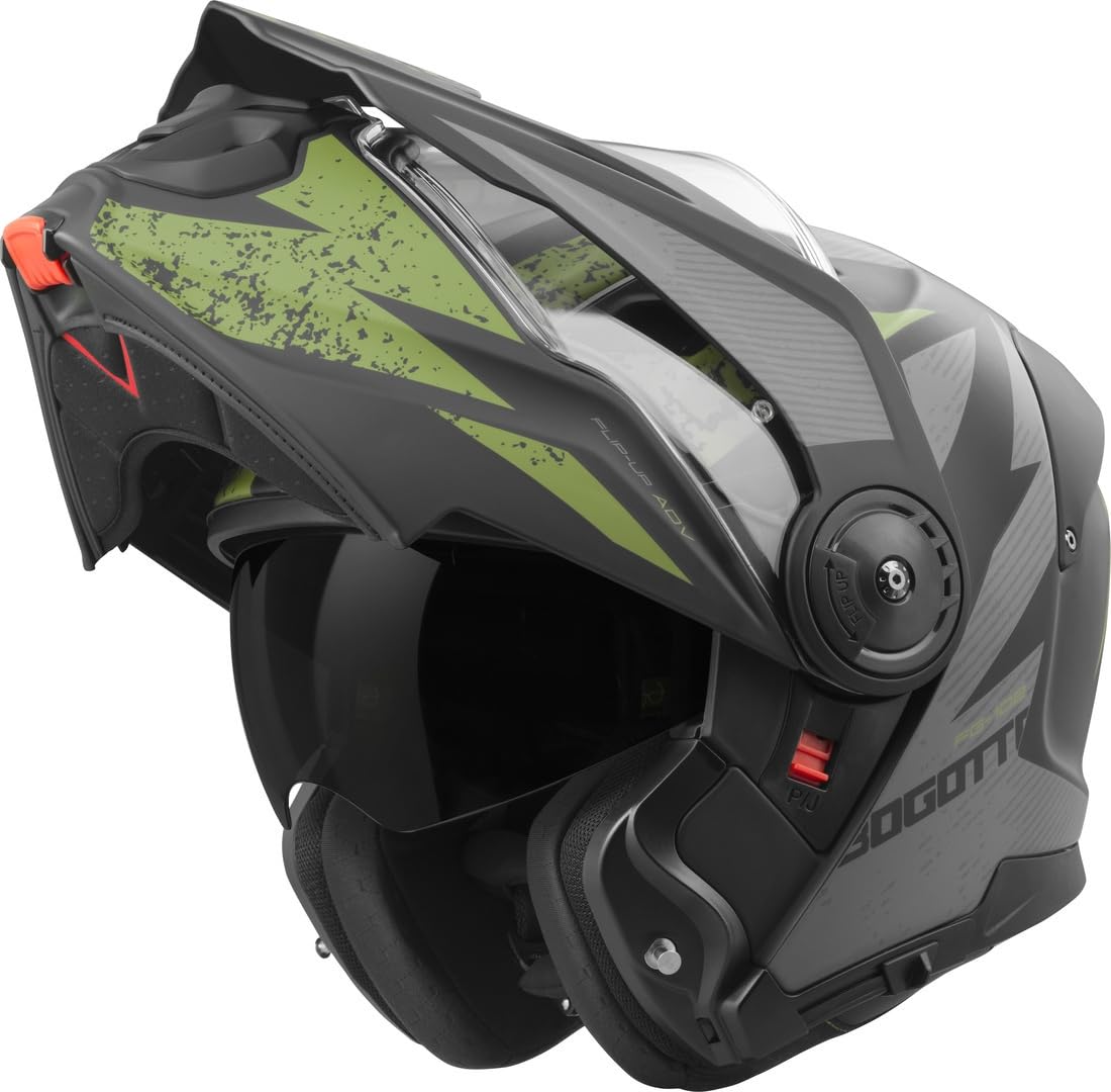 Bogotto FG-102 Safari Kask enduro z włókna szklanego