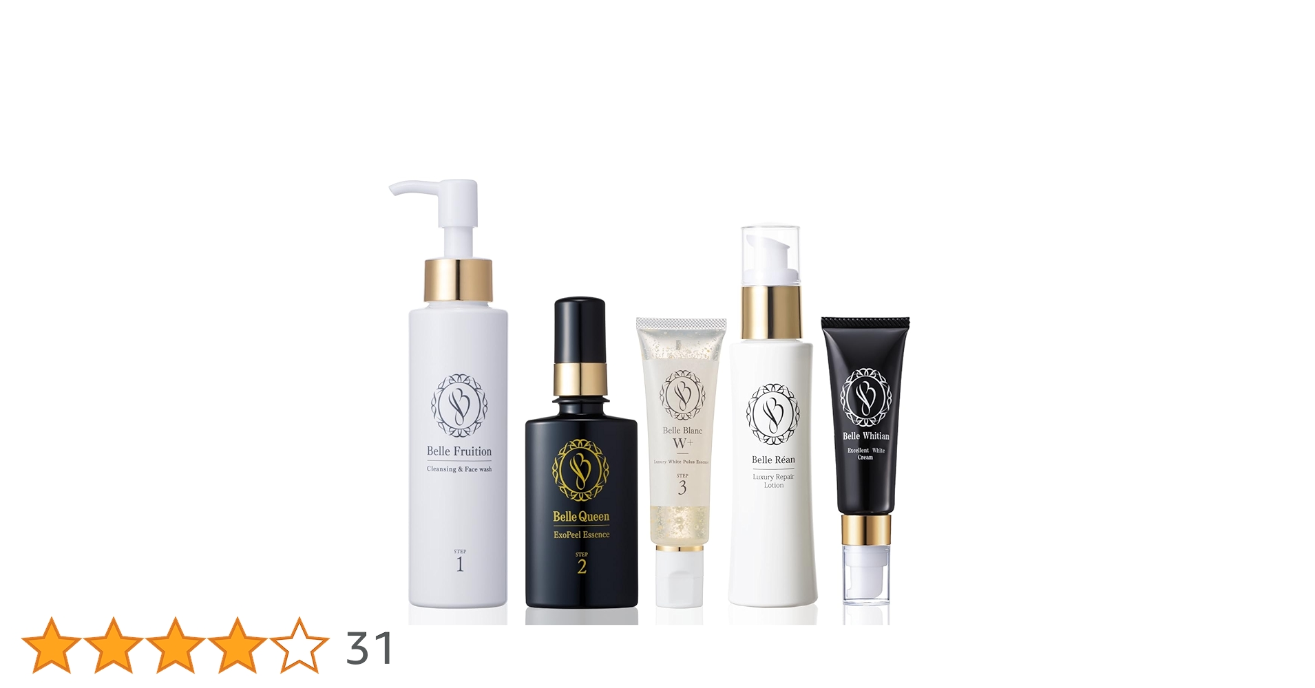 Amazon | ドクターRe9 [薬用] ニキビ跡 5点セット ベルブランW+