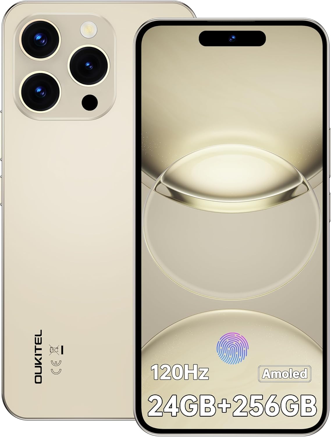 【SIMフリー】 OKUITEL スマートフォンP1 24GB 256GB OUKITEL P1 24GB+256GB Android 14 Smartphone 6.7