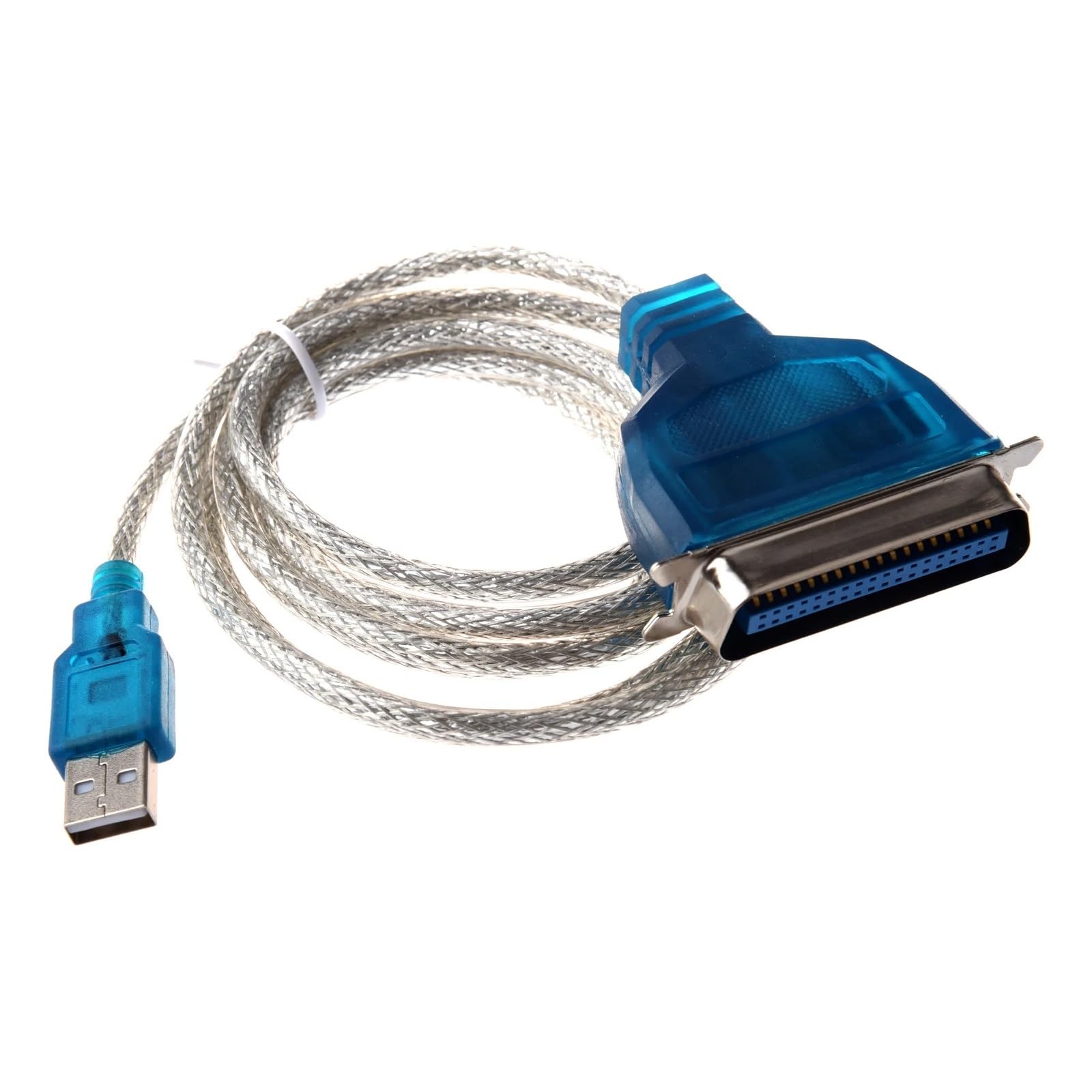 Cable adaptador de impresora USB a paralelo IEEE 1284 para PC (tu vieja impresora paralela a un puerto USB)