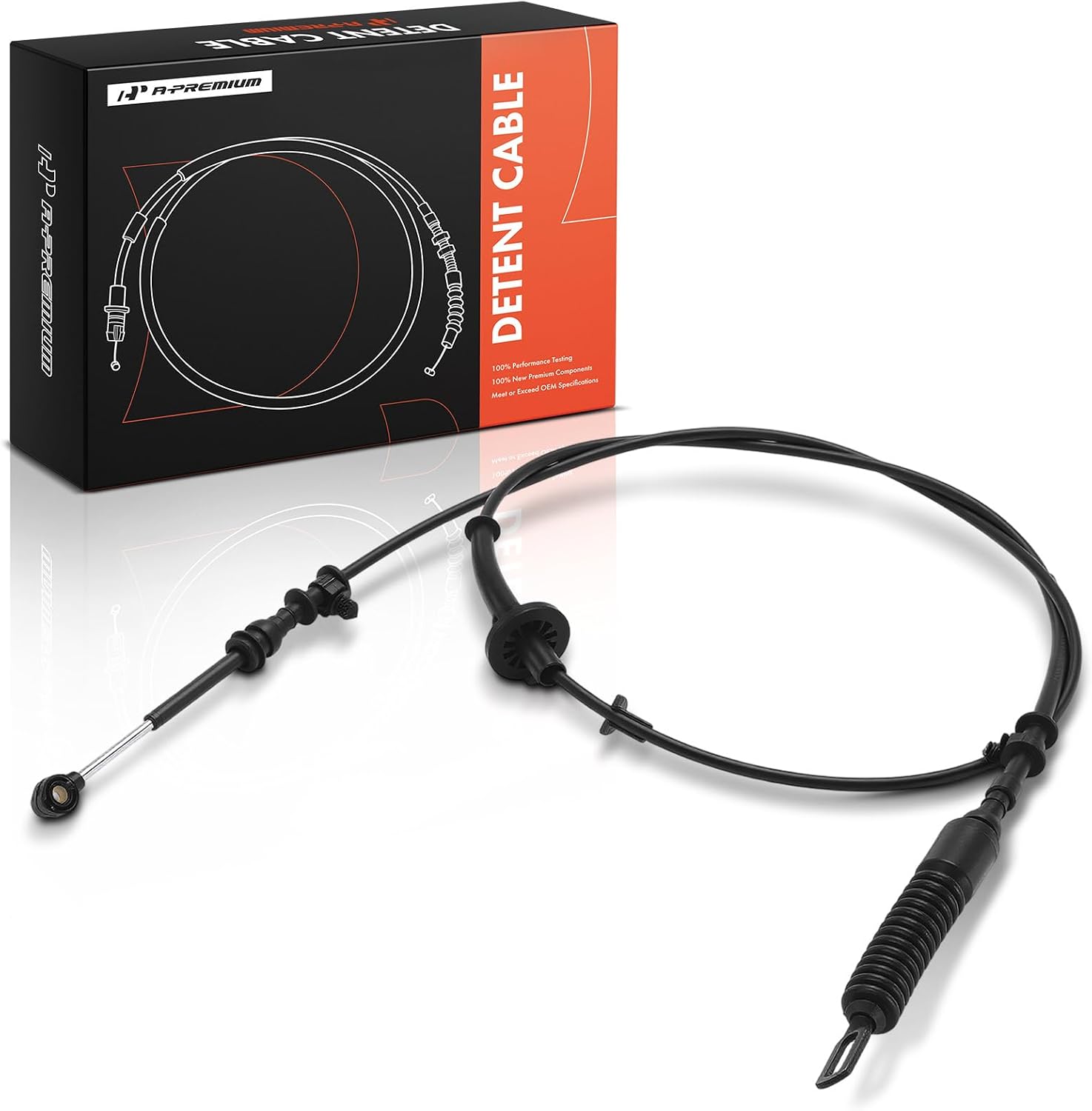 A-Premium 83.5 Inch Automatic Transmission Detent Cable Compatible with Ford Crown Victoria 2008-2011 & Lincoln Town Car 2005-2011 & Mercury Grand Marquis 2009-2011