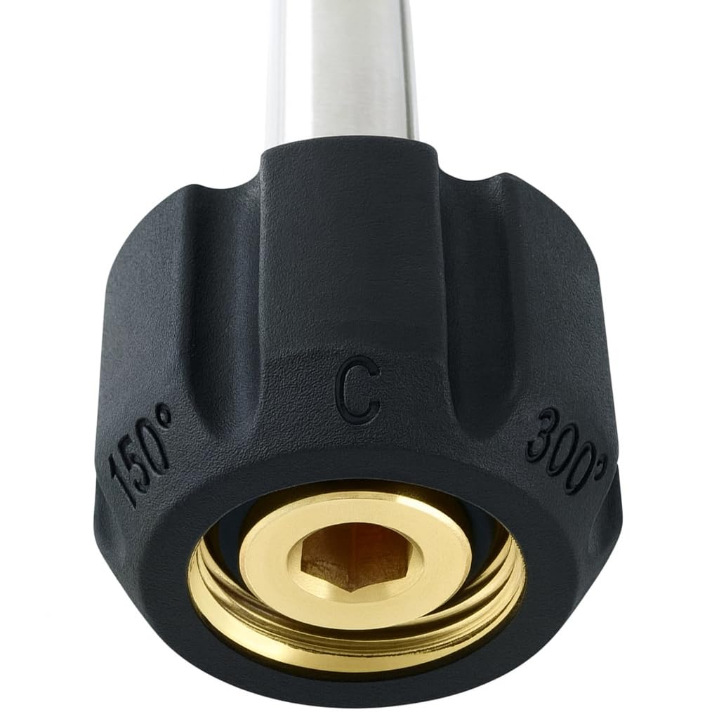 Adaptateur Quick-Click de M&M Smartek compatible avec tuyaux haute pression M22 x 1,5 IG - Pour