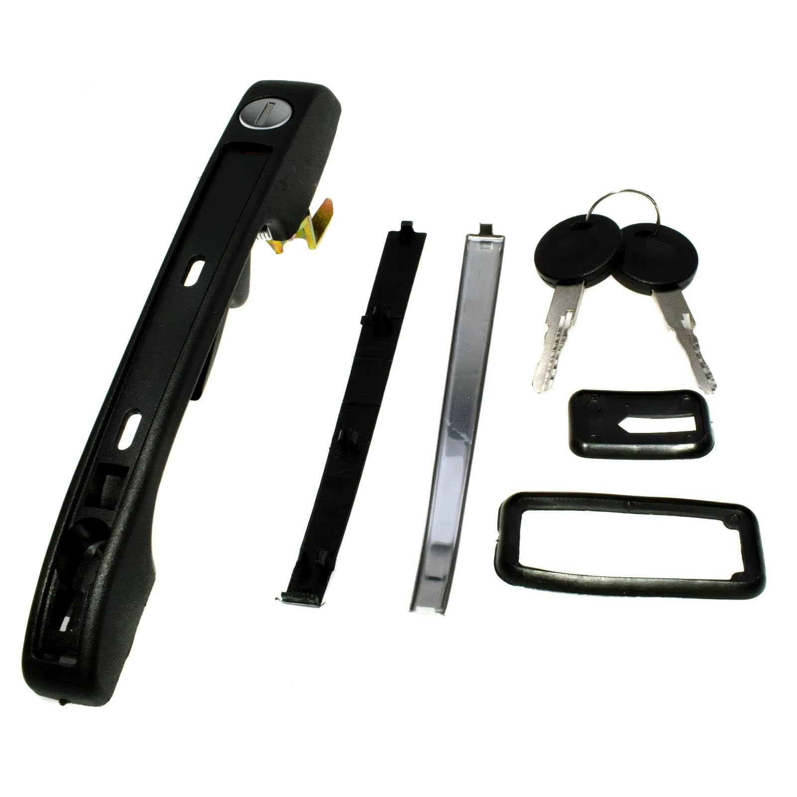Qjahxkf Front Right Replacement Exterior Door Handles Exterior Outside Door Handles 191837205A 191837206A For Vw For Golf For Jetta For Quantum For Rabbit For Scirocco Outer Handle(Front Right)