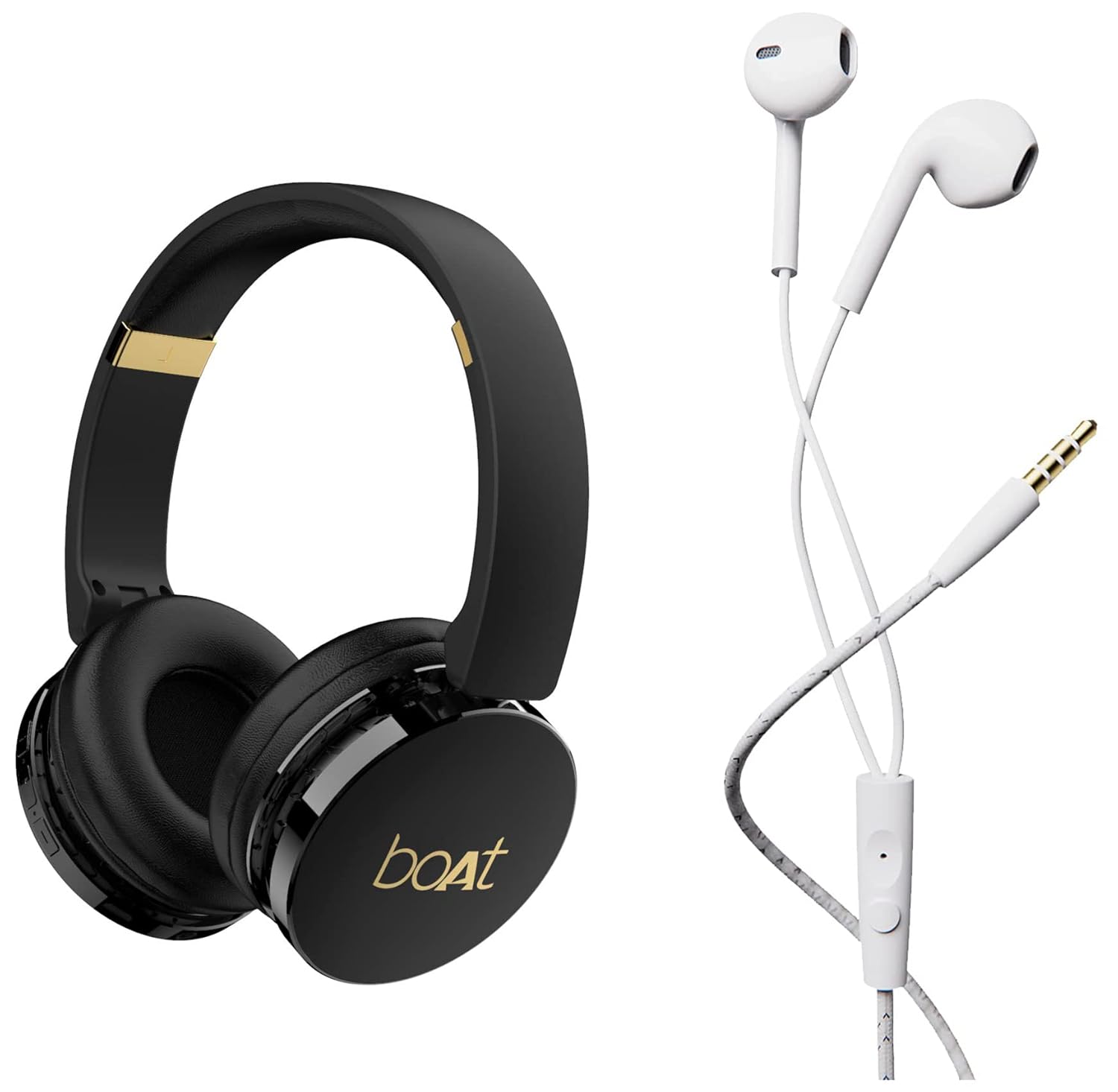 boAt Rockerz 370 On Ear Bluetooth Headphones with Upto 12 Hours