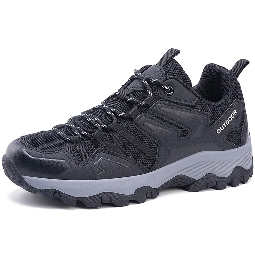 Zapatillas de Senderismo para Hombre Mujer Zapatillas de Trekking Trail Zapatos de Montaña Running Al Aire Libre Impermeable Antideslizantes Sneakers (Trek-30, 36EU)