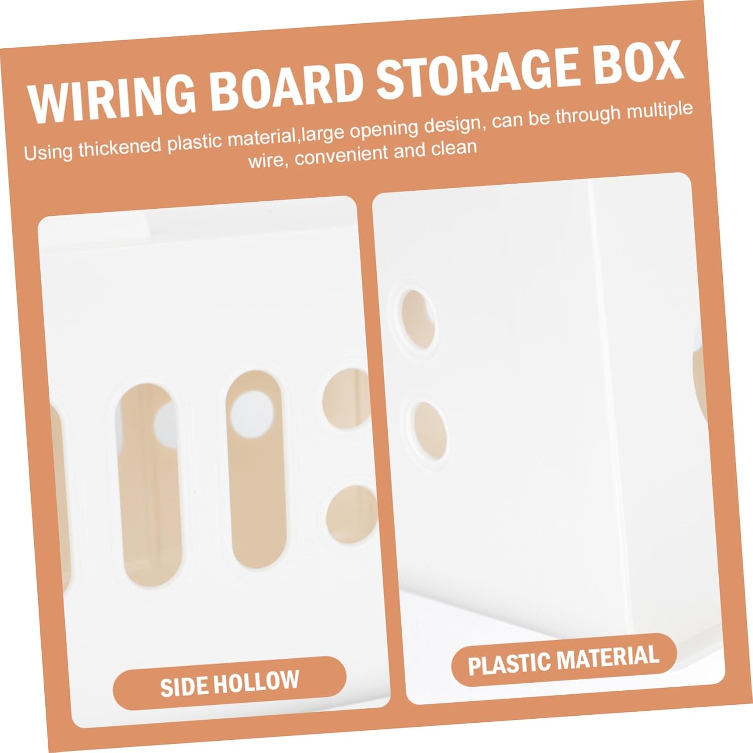 Socket Storage Case Household Wire Organizer Charger Box Electrical Boxes