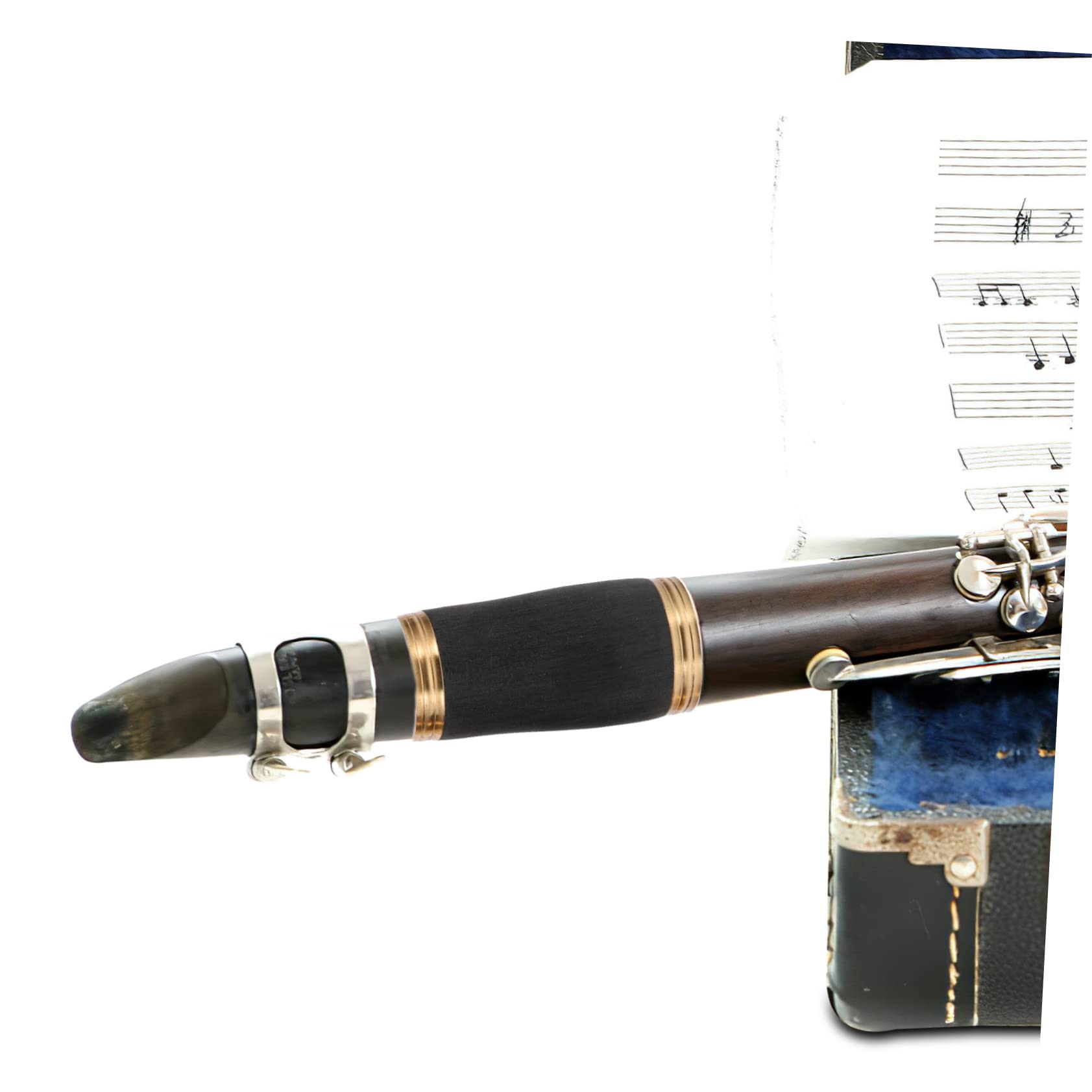 Abaodam 1 Pair Practical Abs Clarinet Tuning Tube Replacement Parts Lightweight Accessory for Clarinet Pitch Durable Design for Musicians and Students