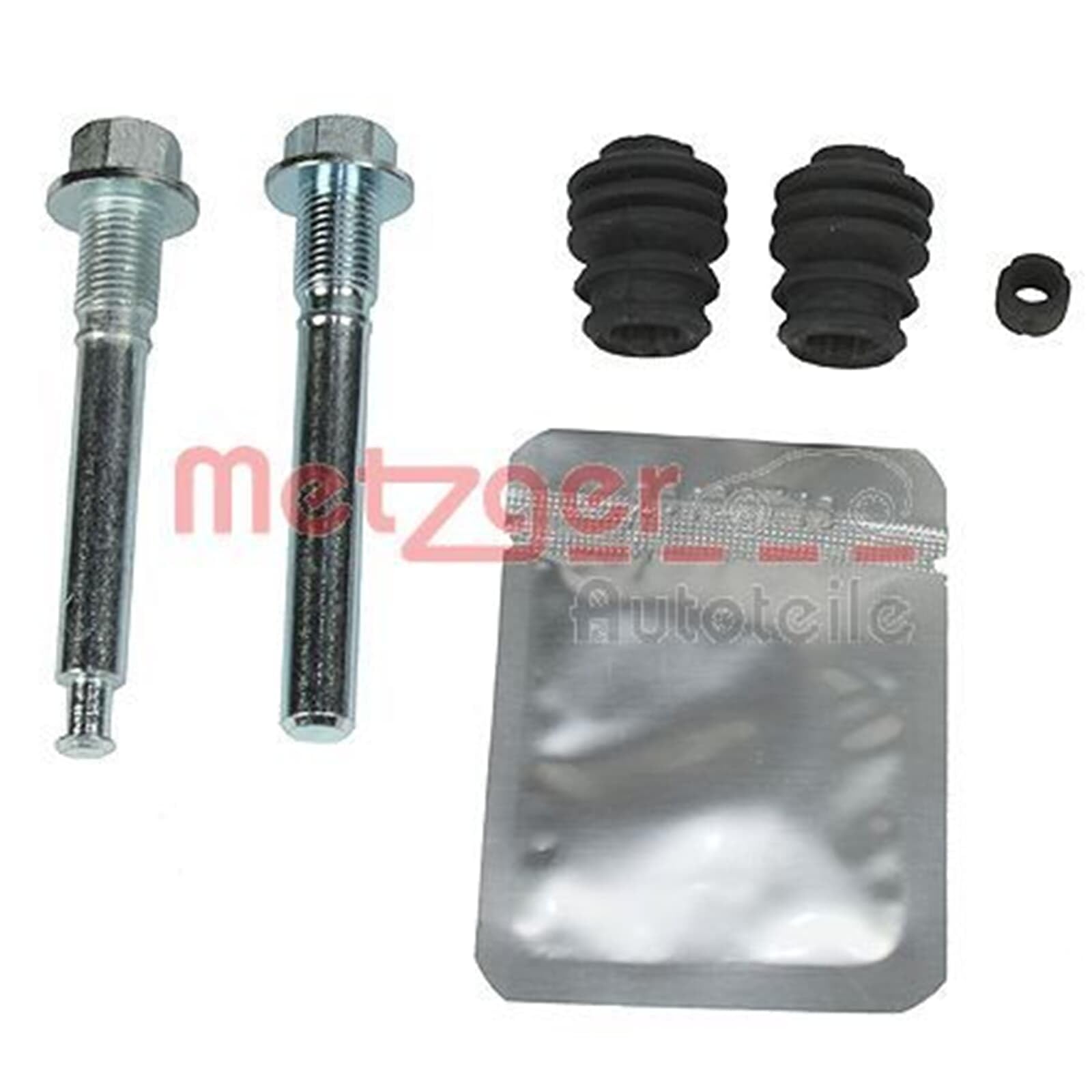 METZGER Kit manicotti di guida, Pinza freno 113-1472X Compatibile con: CITROËN C4 AIRCROSS, MITSUBISHI ASX, LANCER VIII, LANCER VIII Sportback, OUTLANDER II, OUTLANDER III, PEUGEOT 4008