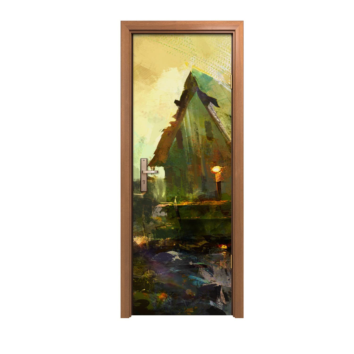 Autocollant de porte 70x200cm Coloray pour décoration murale intérieure loger