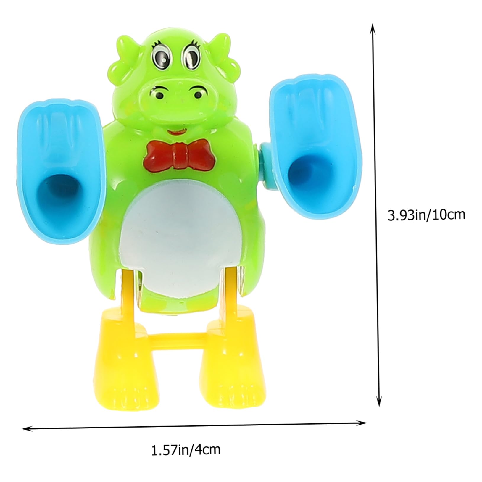 FELTECHELECTR 4Pcs Portable Wind Up for Funny Clockwork Somersault Playthings Present for Birthday Parties and