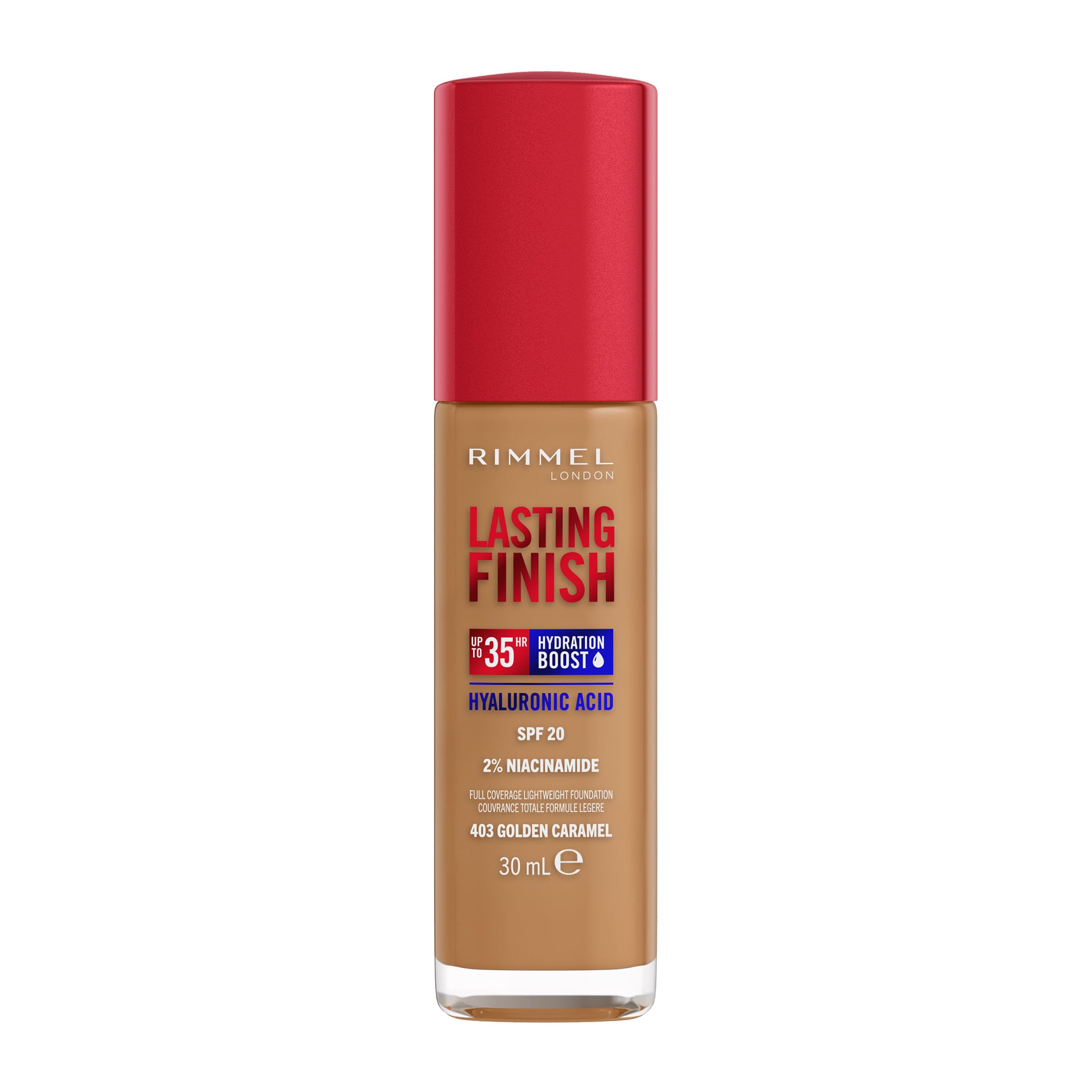 Debenhams Women's 403 Golden Caramel Lasting Finish 35 Hour Foundation 30Ml In