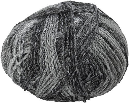 James C Brett Marble Chunky Yarn – 200g Ball of Supersoft Acrylic Knitting & Crochet Wool – Create Fast, Cosy Garments with a Beautiful Marbled Effect (Humbug)