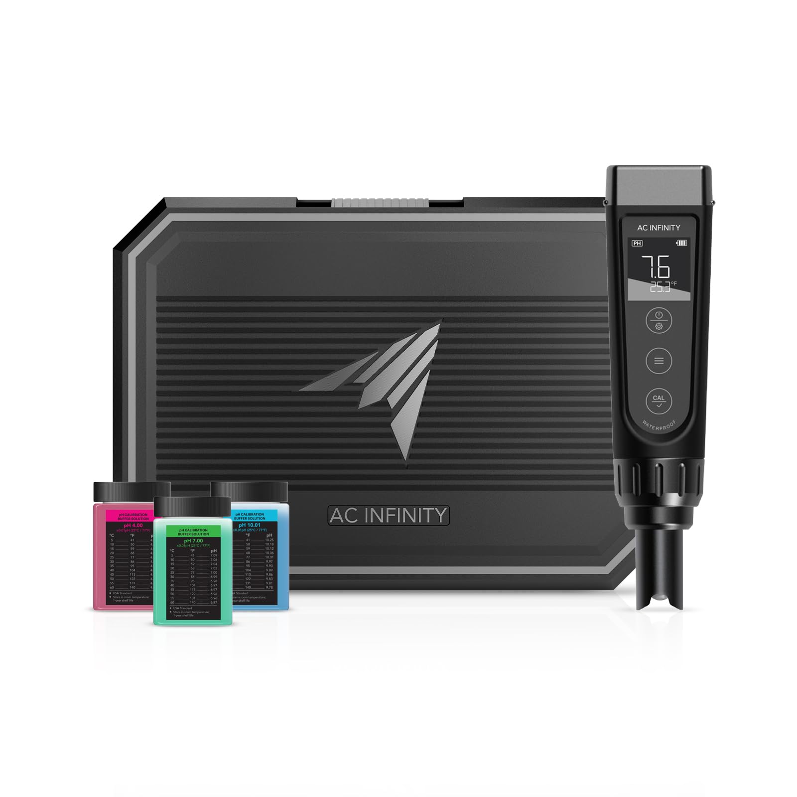 AC Infinity pH-Meter PRO Kit, Hochpräzer Digital pH-Stift mit ±0,01 pH