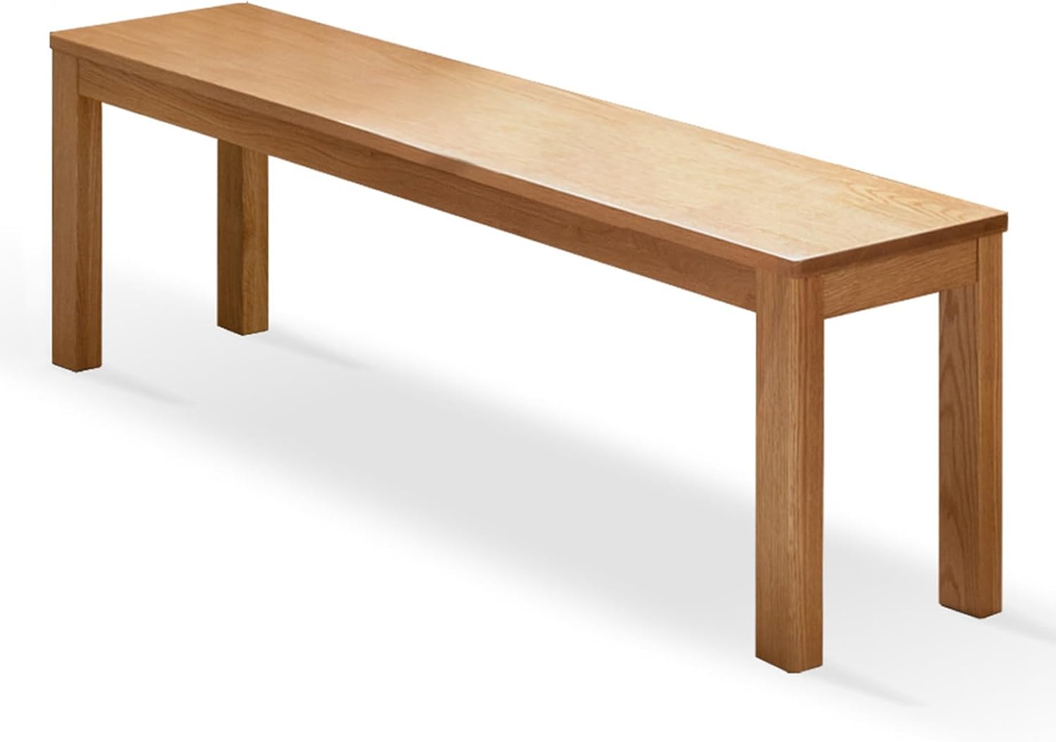 Bench for Dining Table,Wooden Bench for Bedroom,Kitchen Hallway Bench,Farmhouse Wood Bench Indoor,Dining Benches for Table,Shoe Bench Seat,Narrow Long Stool Sitting Bench,for Living Dining Room(Wood,5