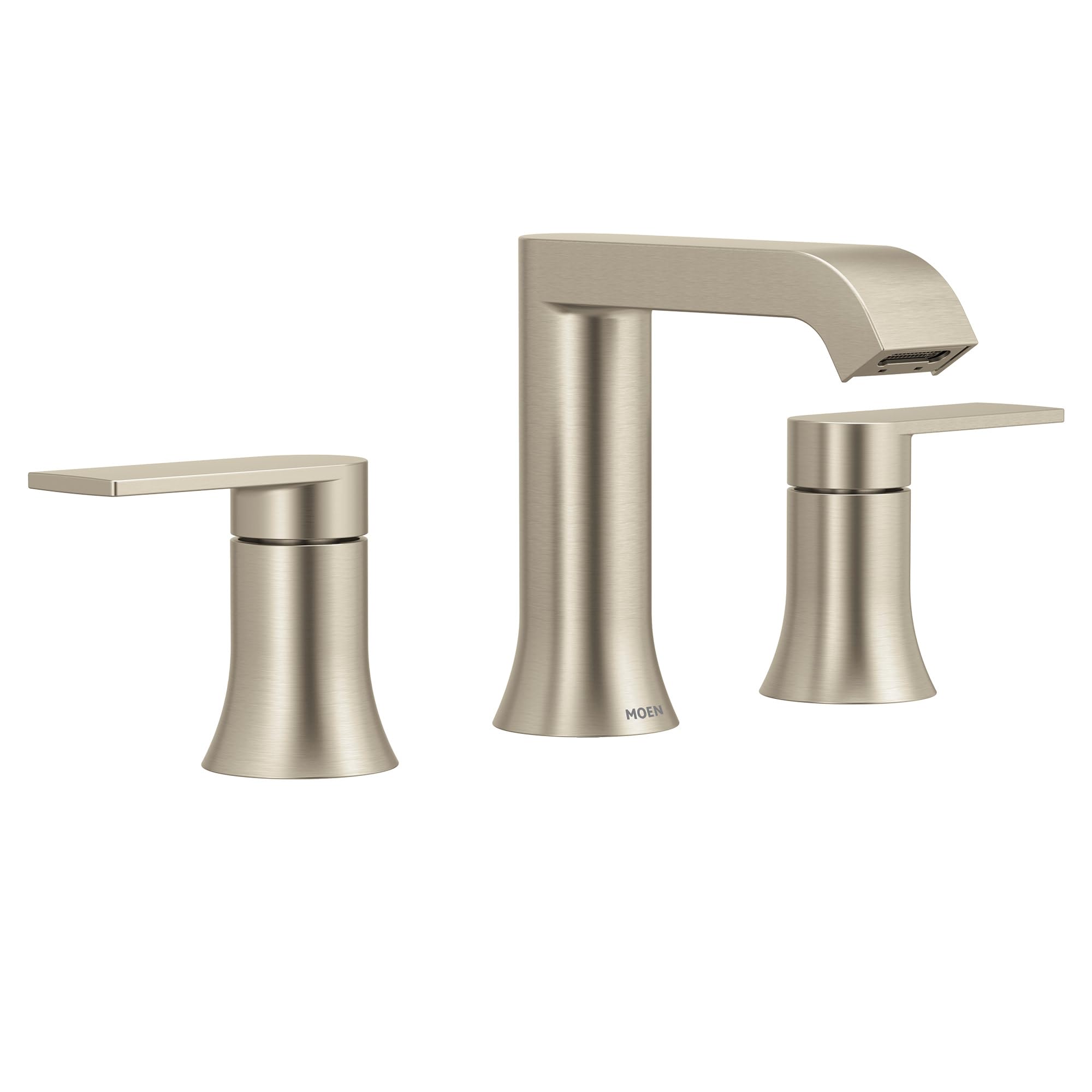 Moen Genta LX Two-Handle High Arc Widespread Bathroom Sink Faucet