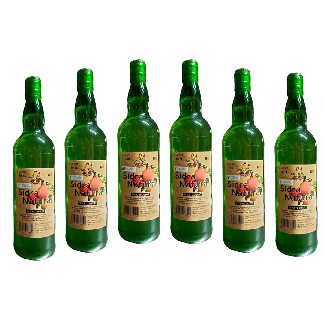 Sidra Natural Artesana Gallega Val do Traba 70 cl Caja 6 Botellas