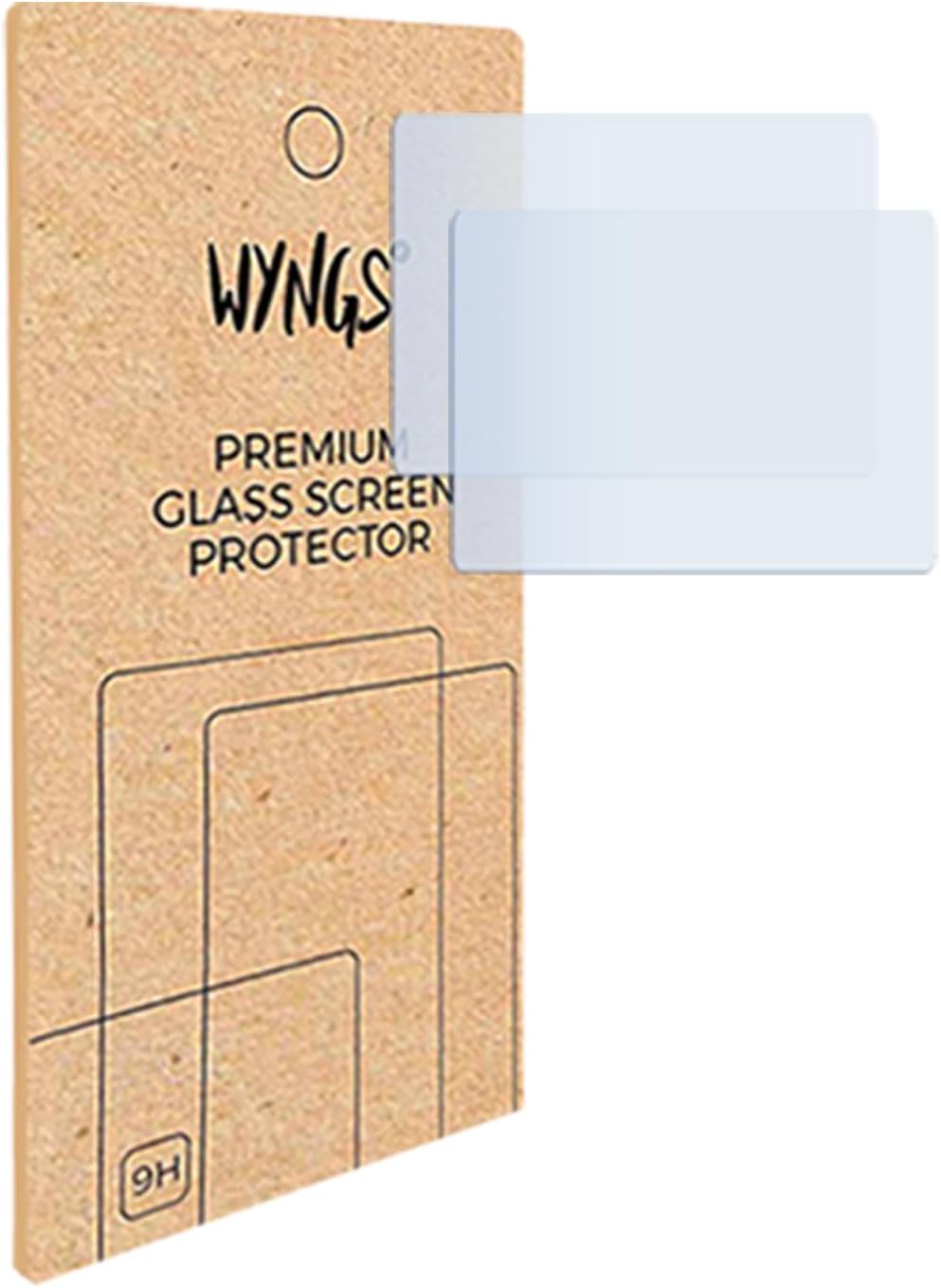 WYNGS Screen Protector for NumWorks – 2 Pieces – Protection against Scratches, Dust, and Dirt
