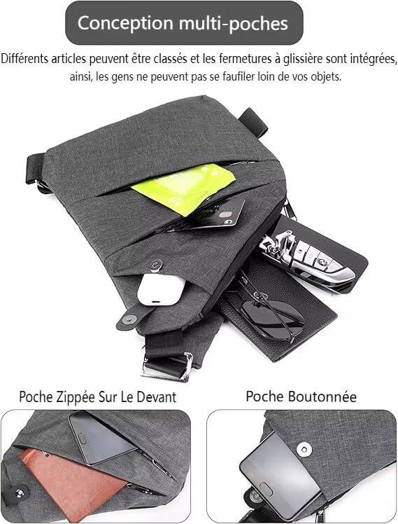 SWZEC Cadouet Sac De Voyage Antivol™