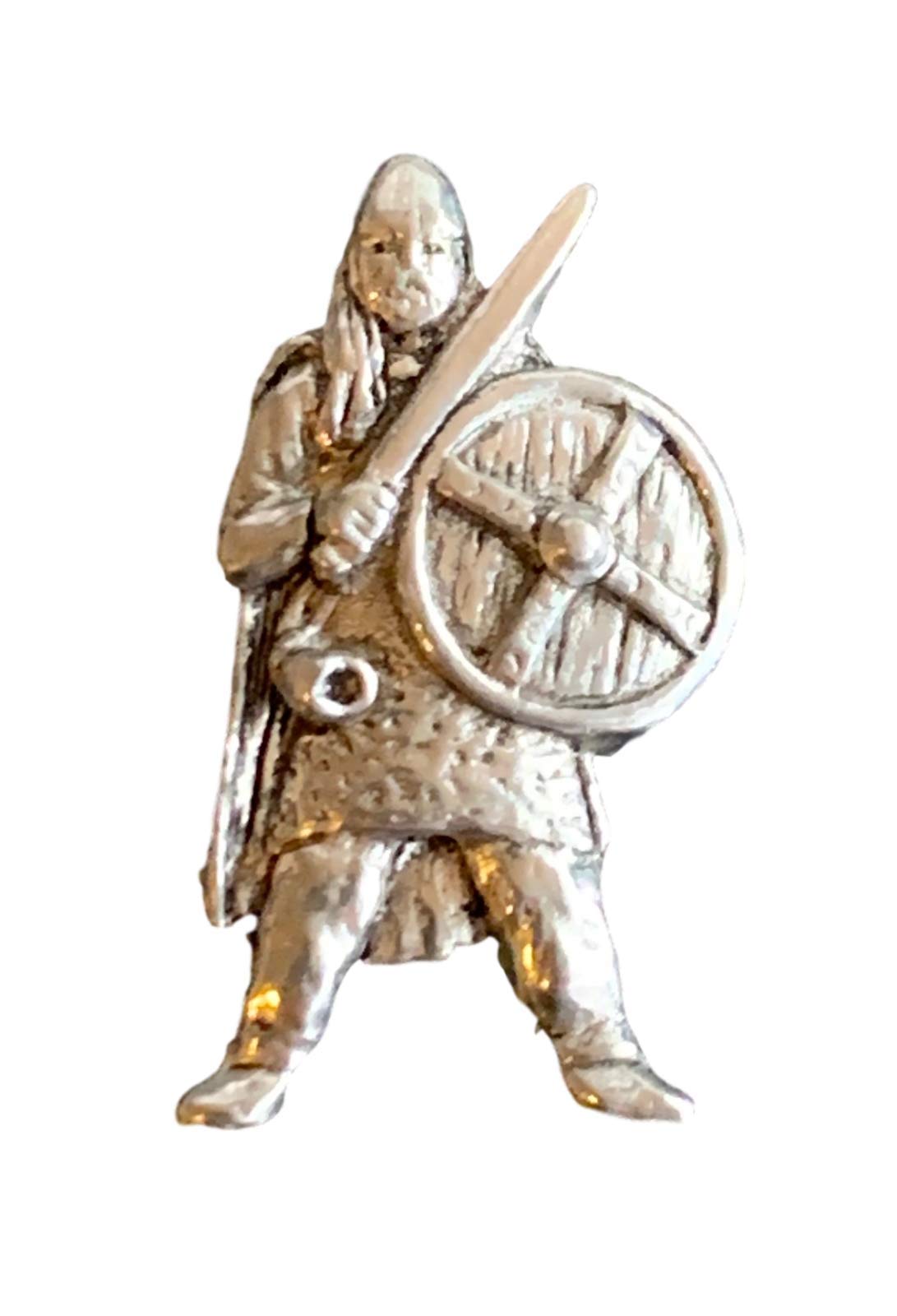 Smartbadge® Viking Warrior Berserker Handmade Pewter Lapel Pin Badge + 59mm Button Badge