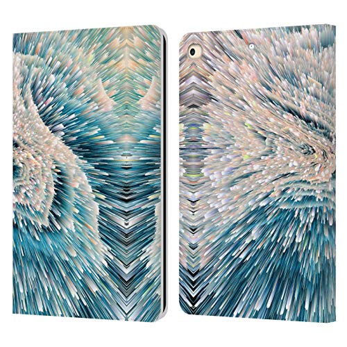 Protection iPad 9.7 anti-rayure motif nuages Haroulita en cuir