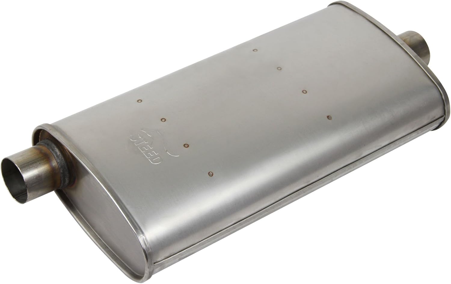 JYJ 1pc Stainless Steel QuietFlow Muffler Exhaust Compatible with 9600 Jeep